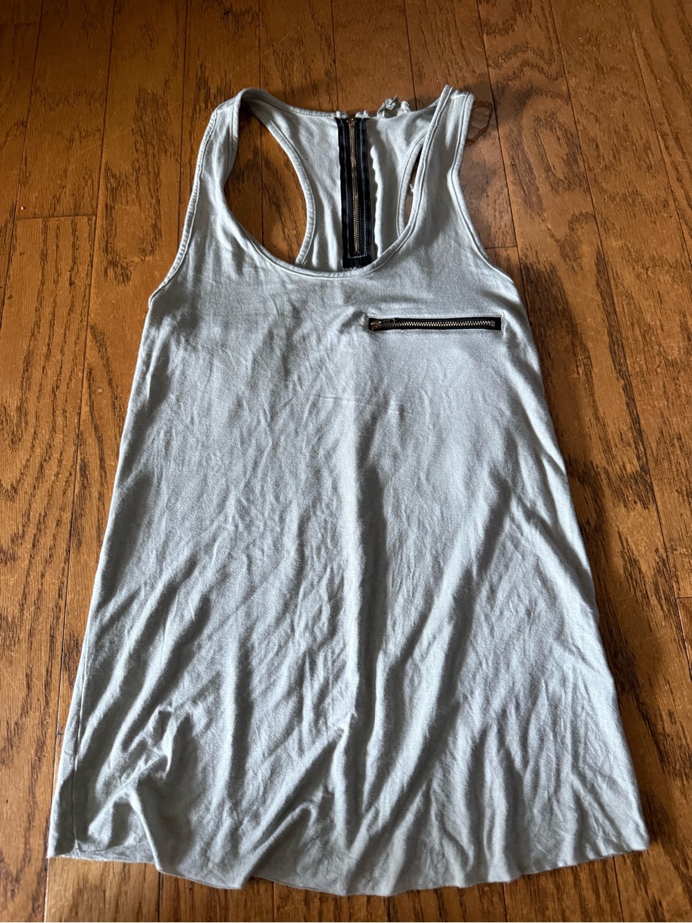 POL greyish Racerback Tank